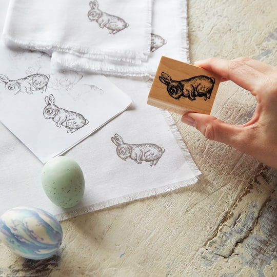 Inkadinkado Wood Stamp Baby Bunny